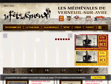 Tablet Screenshot of fete-des-gueux.com